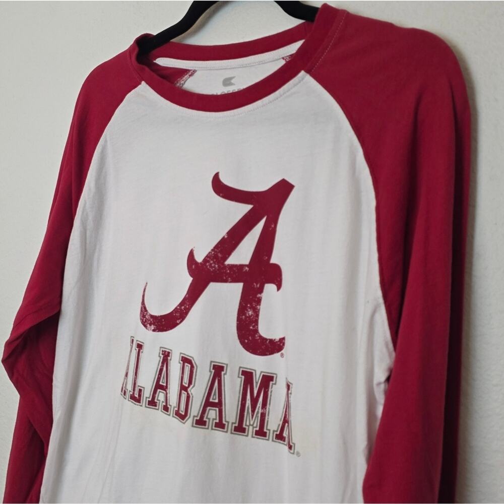 COLOSSEUM University Of Alabama Set Of 2 Long Sleeve Raglan T-Shirts Size M - Picture 10 of 16